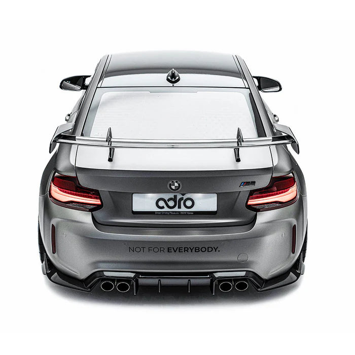 BMW F87 M2 AT-R1 SWAN NECK WING - CURVED