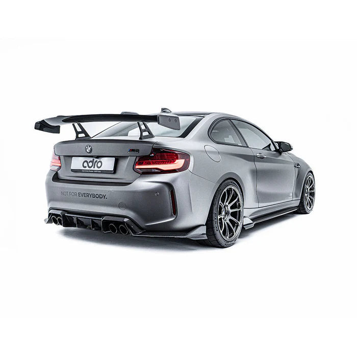 BMW F87 M2 AT-R1 SWAN NECK WING - CURVED