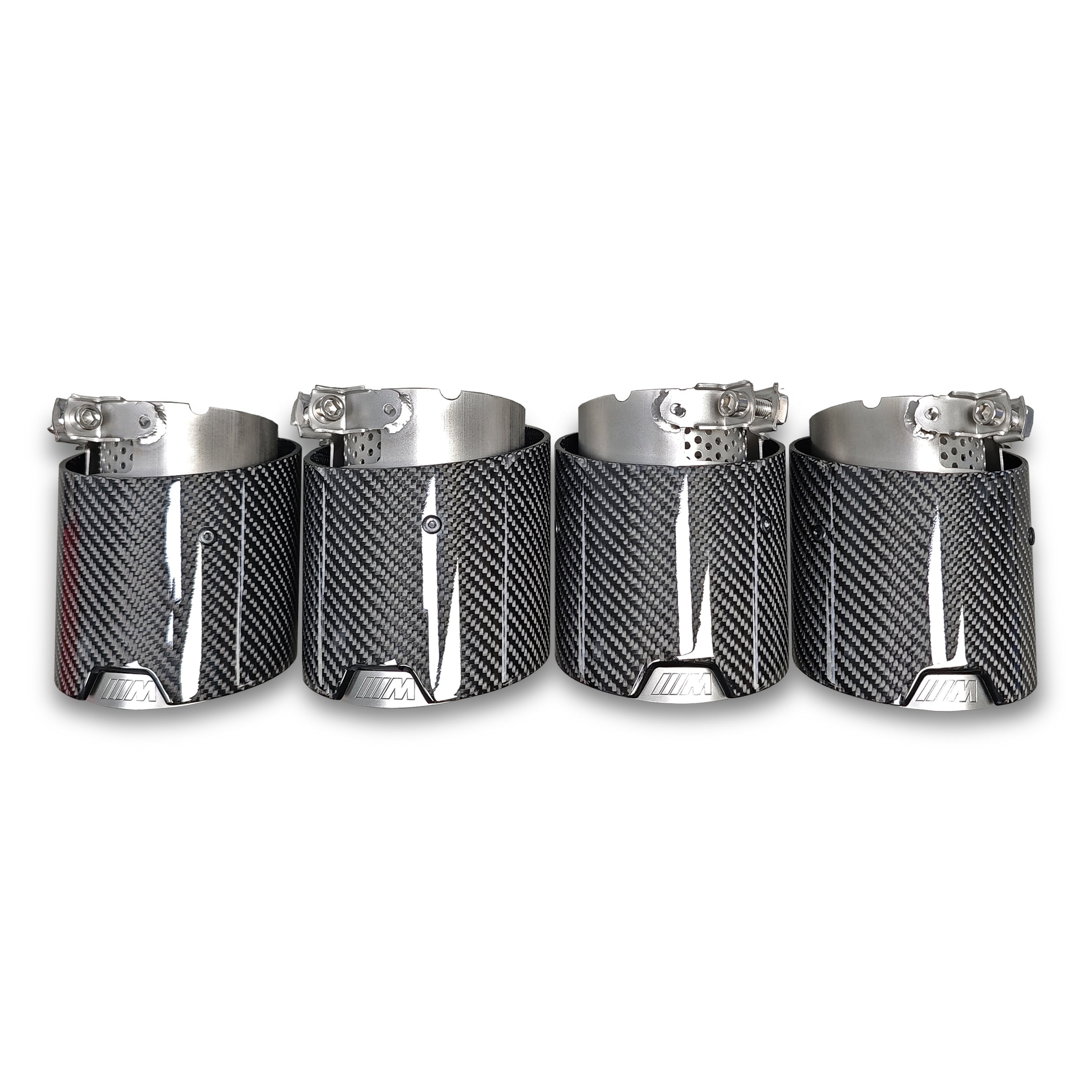 BMW M2/M3/M4 G80/G81/G82/G83/G87 Prepreg-Carbon-Auspuffblenden