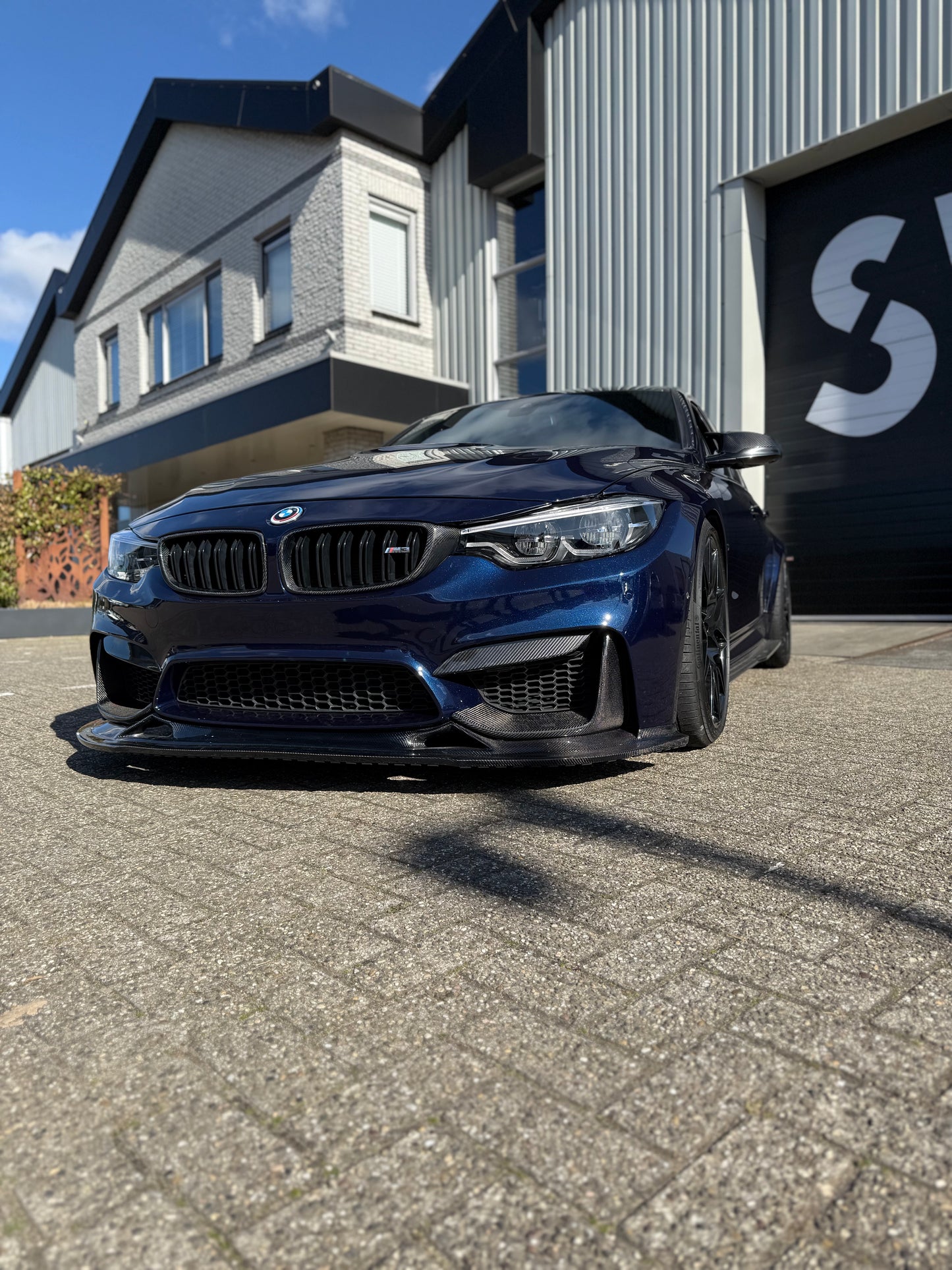 BMW M3/M4 F80/F82 Revozport Style Carbon Front Lip