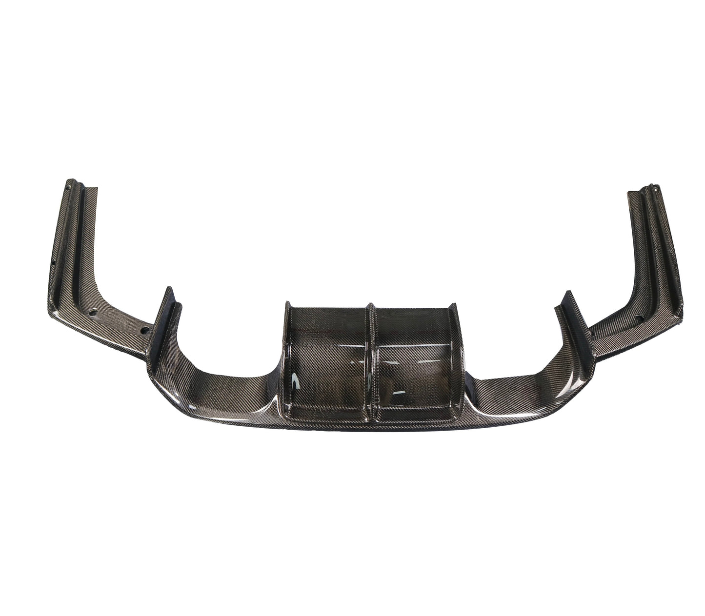 BMW M3/M4 F80/F82/F83 V Style Diffusor 1 Satz Kohlefaser