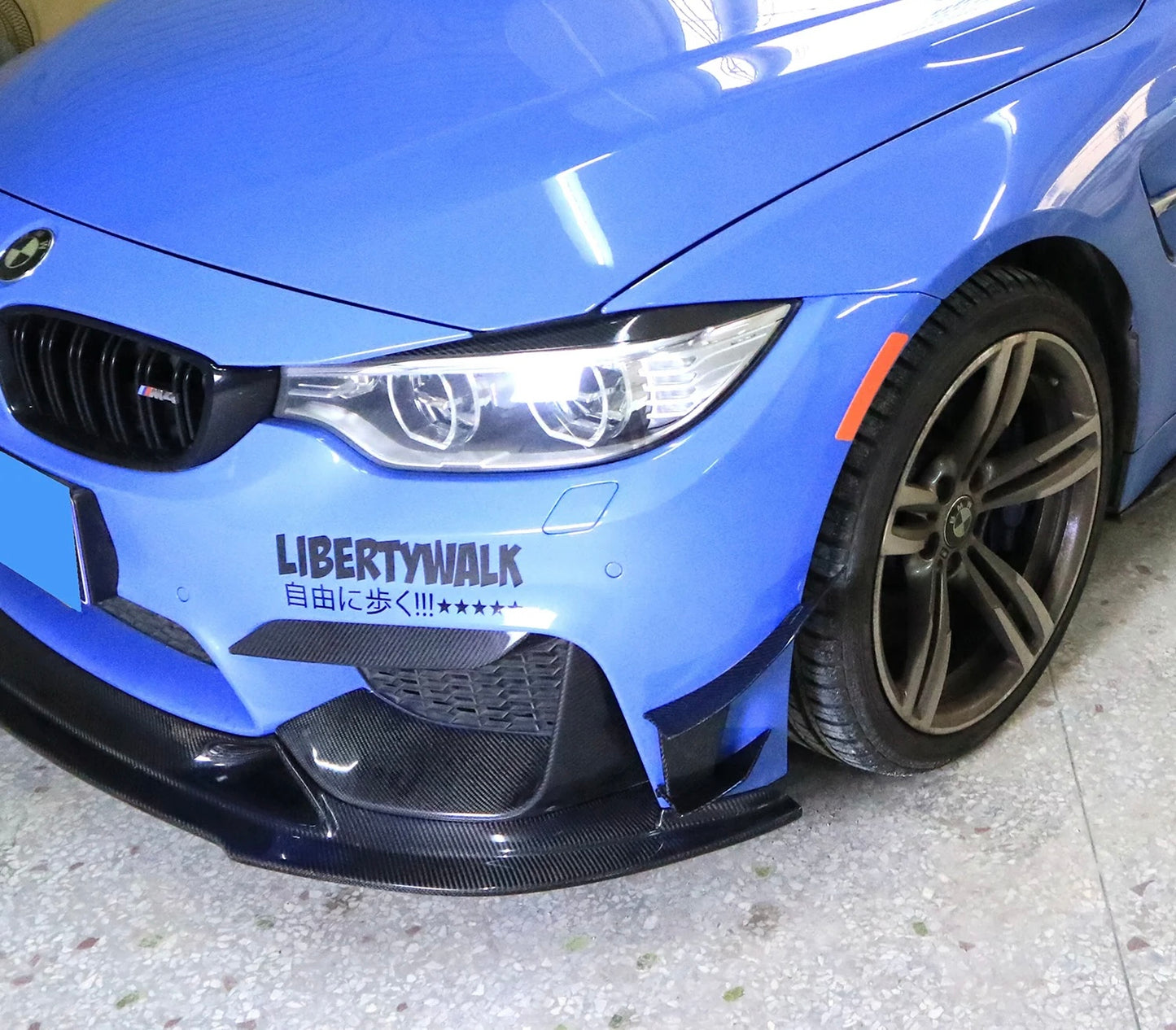 BMW M3/M4 F80/F82/F83 Carbon Fiber MAD Front Canards