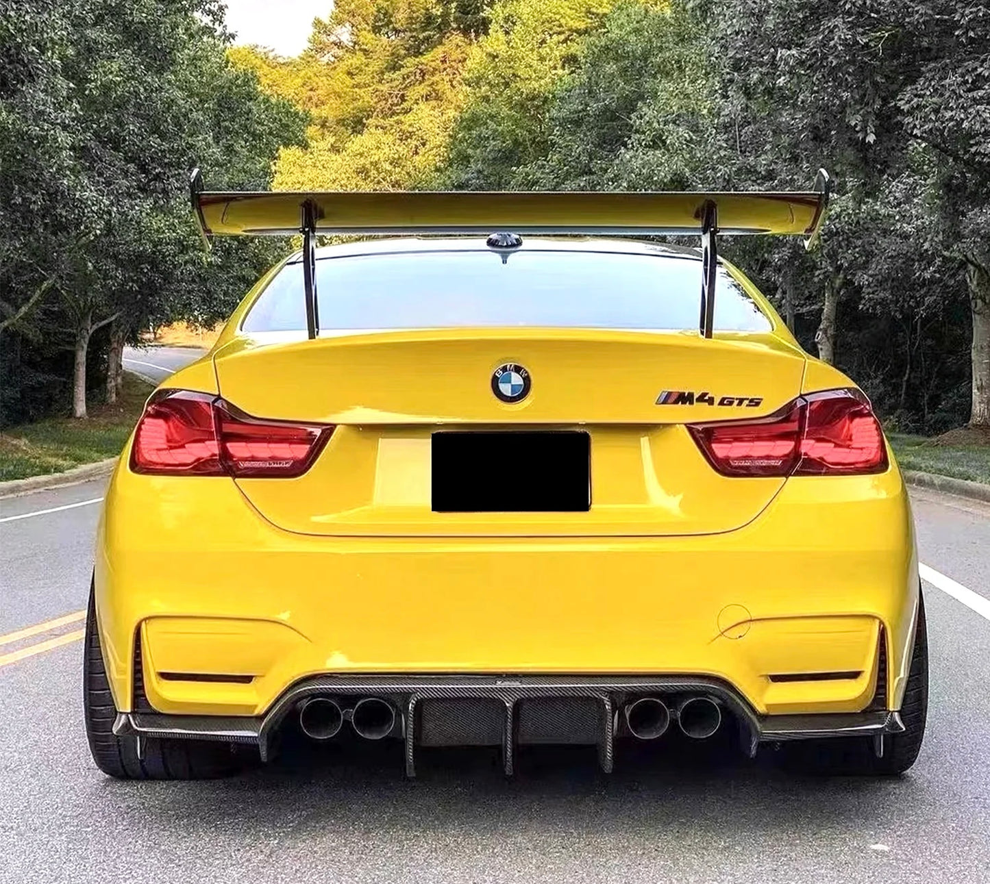 BMW M3/M4 F80/F82/F83 V Style Diffusor 3-teilig