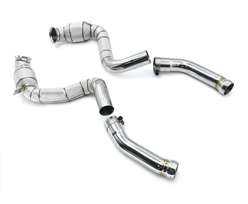 Mercedes-Benz W205 C63 AMG 4.0L Catless / High Flow Cat Downpipe