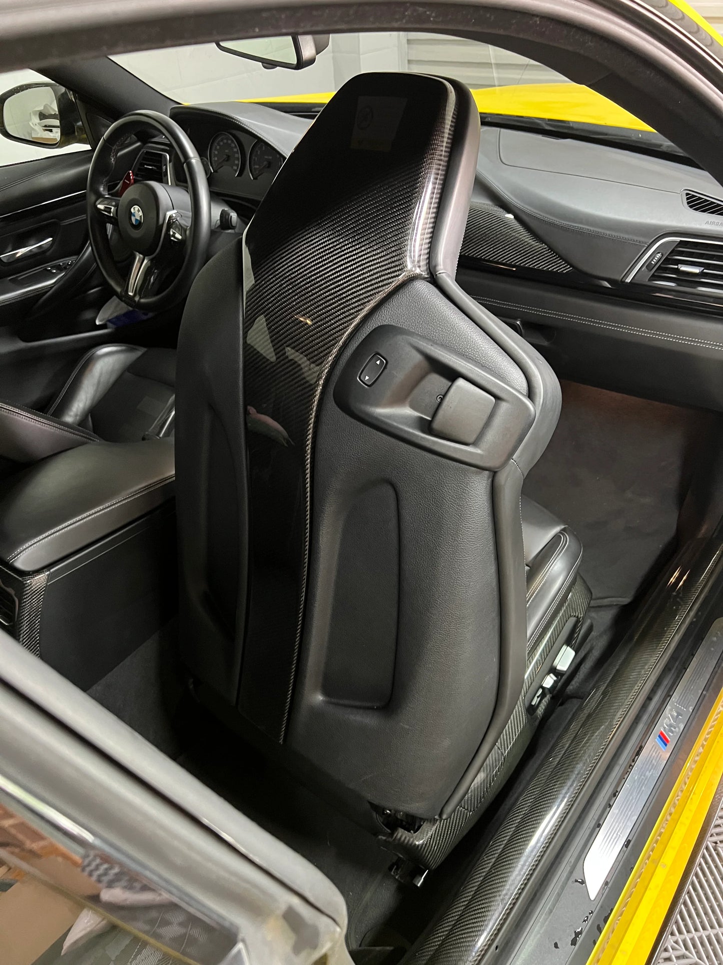 BMW M2/M3/M4 F80/F81/F82/F83/F87 Carbon Fiber Seatback Cover