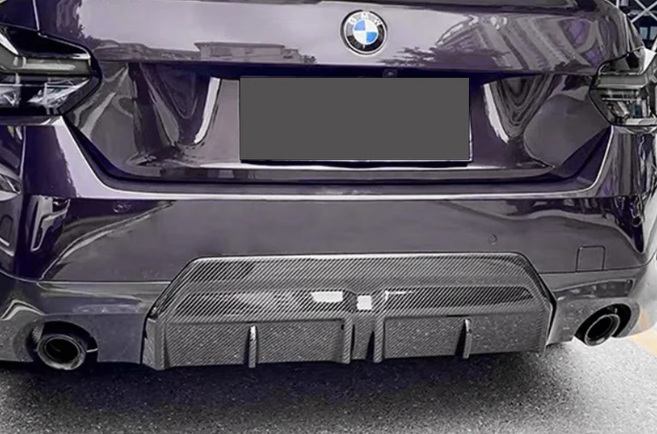 BMW 2 serie G42 Carbon Fiber M-Performance Diffuser