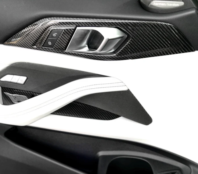 BMW M4 G82 Prepreg Carbon Door Inner Parts 4pcs