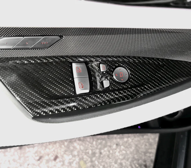 BMW M4 G82 Prepreg Carbon Door Inner Parts 4pcs