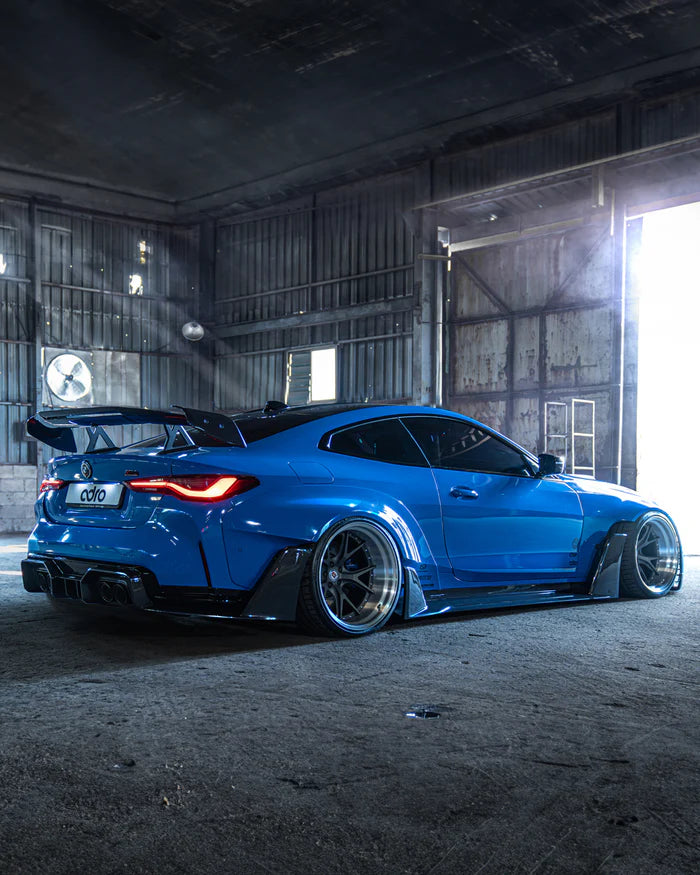 BMW G82 M4 WIDEBODY KIT - OPTION 4 (W/O ADRO BUMPER, HOOD, & AT-R3)