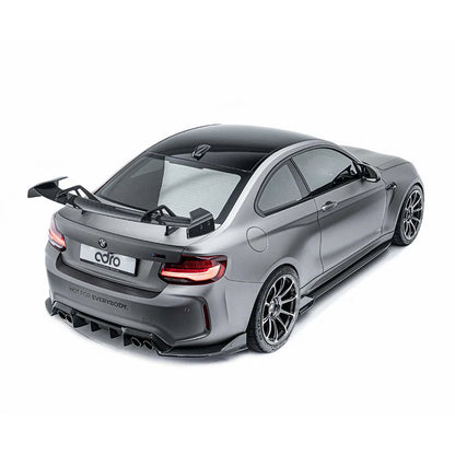 BMW F87 M2 AT-R1 SWAN NECK WING - CURVED