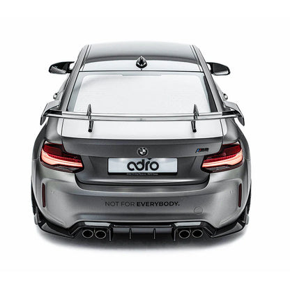 BMW F87 M2 AT-R1 SWAN NECK WING - CURVED