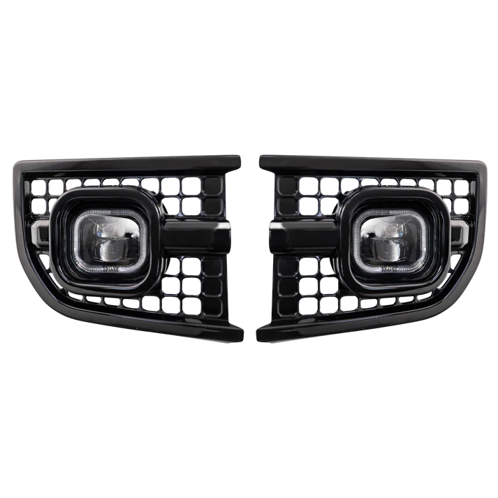 Land Rover Defender 90/110/130 URBAN Front DRL Intakes with Nolden DRL'S