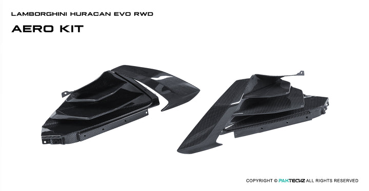 Lamborghini Huracan EVO Carbon Fiber Side Skirt Vent