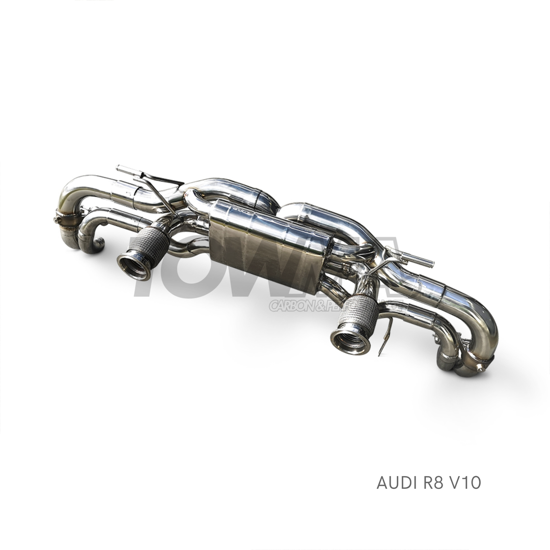 TOWMA. – Audi R8 V10 Valved Axleback Exhaust