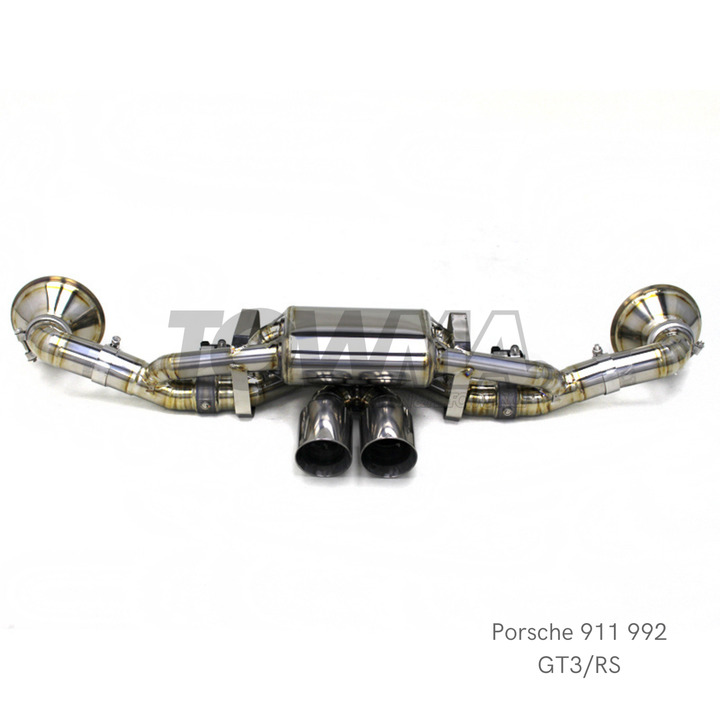 TOWMA. – Porsche 911 992 4.0 GT3 | GT3 RS Valved Titanium Axleback