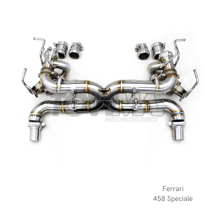 TOWMA. – Ferrari 458 Speciale Full Exhaust System