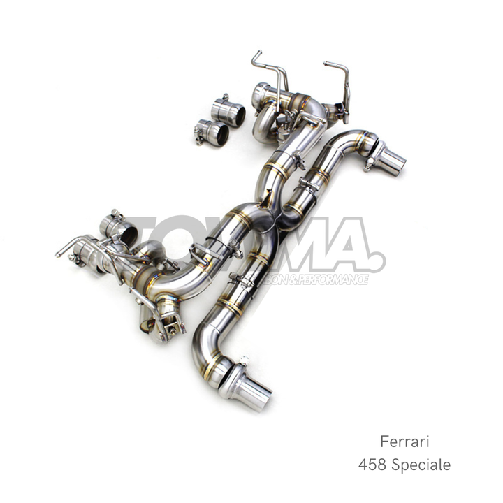 TOWMA. – Ferrari 458 Speciale Full Exhaust System