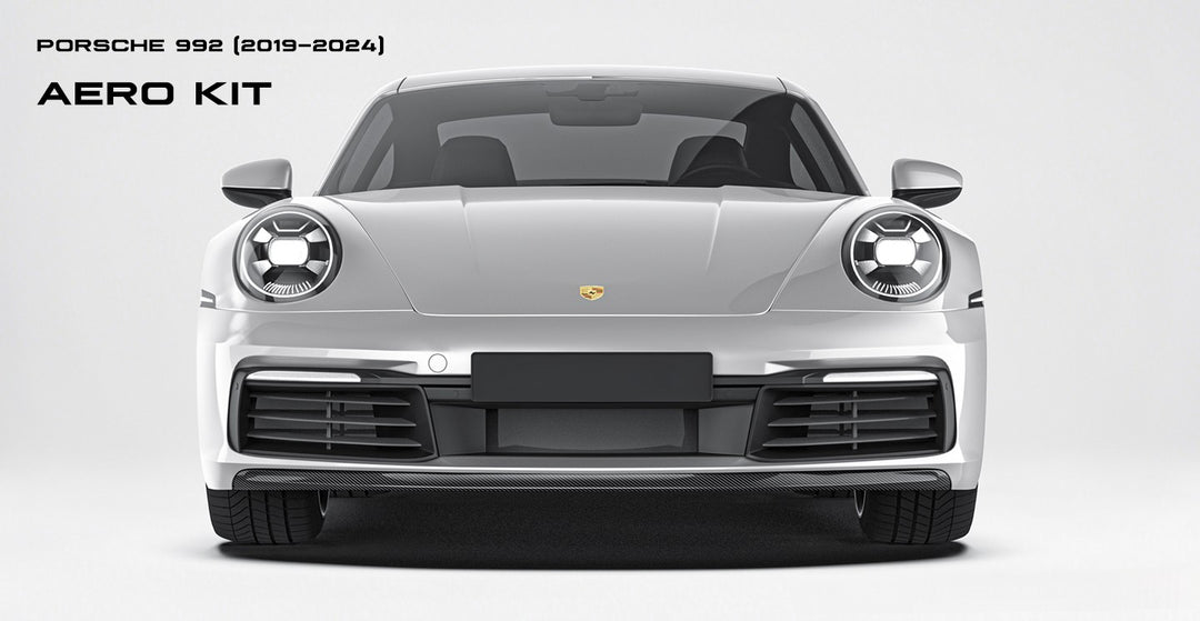 Porsche 911 992.1 Carrera / Carrera S/T/4/4S/GTS Prepreg Carbon Fiber Front Lip