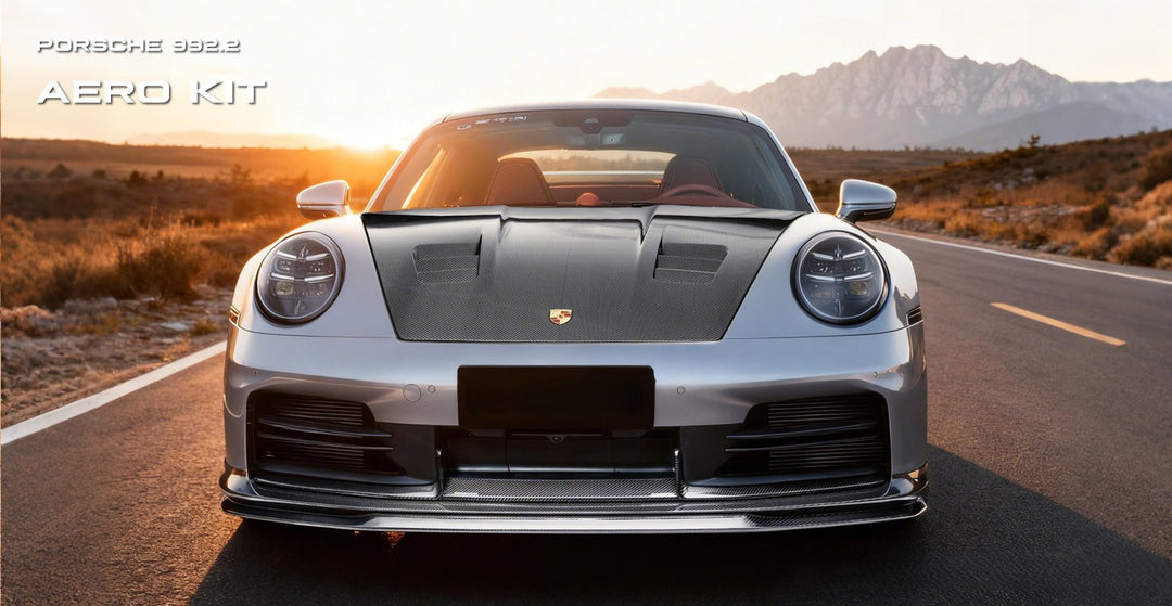 Porsche 911 992.2 Carrera / Carrera T Dry Carbon Fiber Front Lip