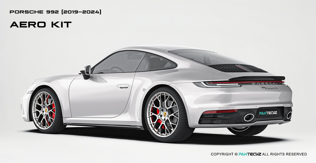 Porsche 911 992.1 Carrera Dry Carbon Fiber Side Skirts