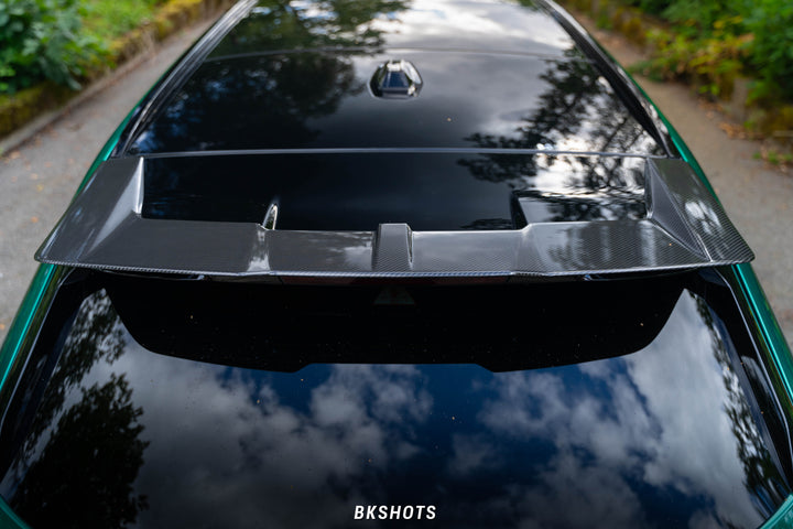 TOWMA. - SOOQOO BMW M5 G99 Prepreg Carbon Fiber Roof Spoiler