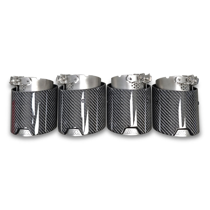 BMW M2/M3/M4 G80/G81/G82/G83/G87 Prepreg Carbon Exhaust Tips