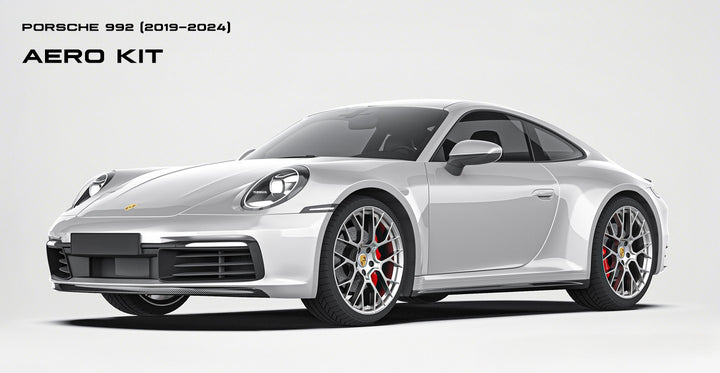Porsche 911 992.1 Carrera Dry Carbon Fiber Side Skirts