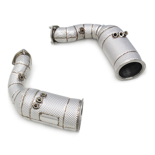 Audi RS6/RS7/RSQ8 4.0T C8 Catted &amp; Catless Downpipe