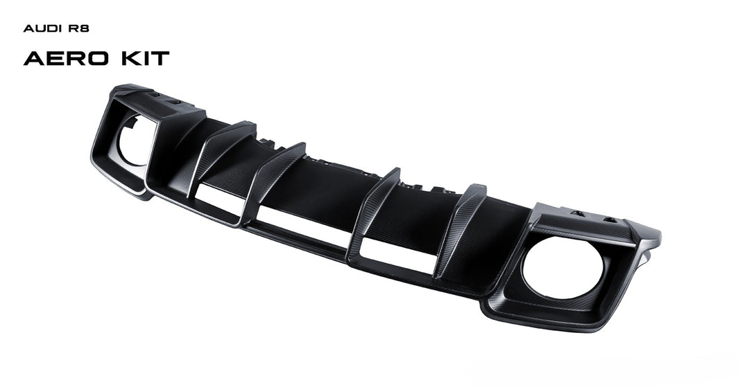 Audi R8 V10 Carbon Fiber Rear Diffuser