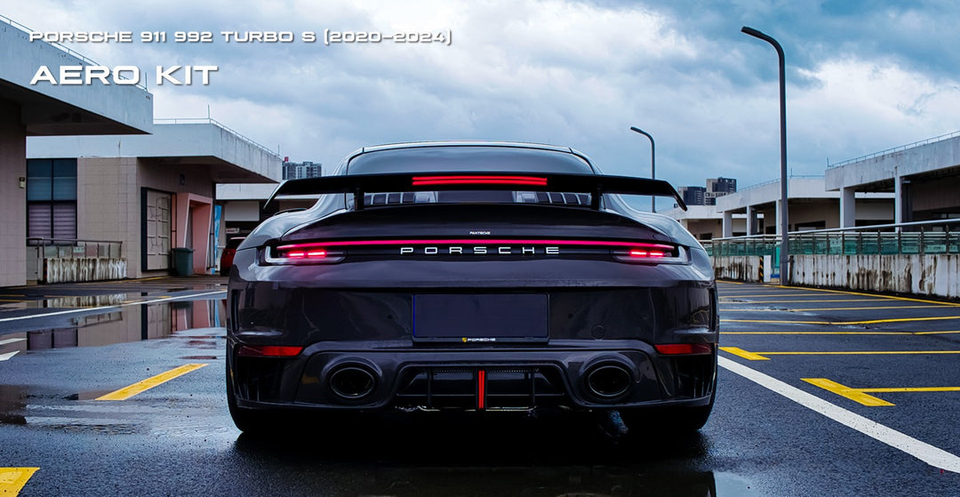 Porsche 911 992 Turbo / Turbo S Prepreg Carbon Fiber Trunk Lid