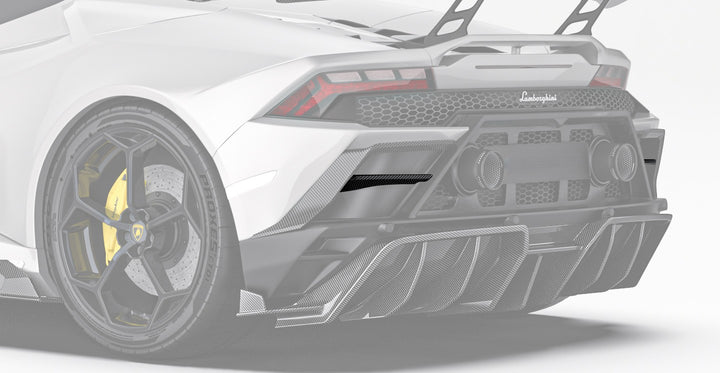 Lamborghini Huracan EVO Rear Bumper Trims