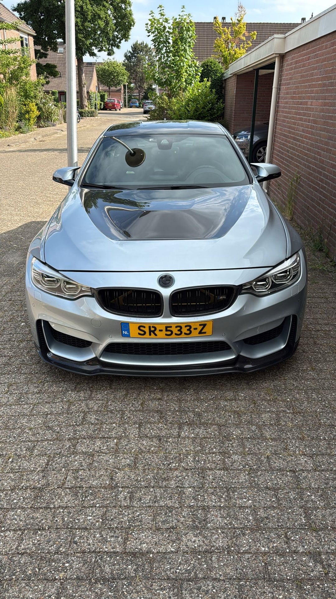 BMW M3/M4 F80/F82/F83 Carbon Fiber Vorsteiner front lip