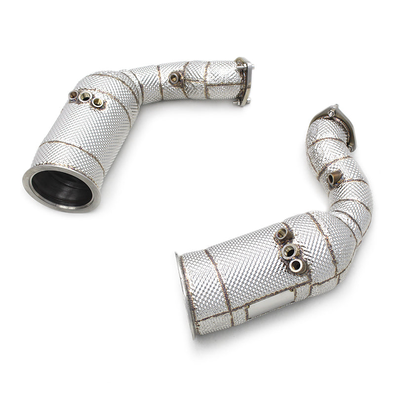 Audi RS6/RS7/RSQ8 4.0T C8 Catted &amp; Catless Downpipe