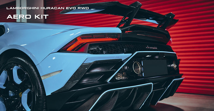 Lamborghini Huracan EVO Rear Bumper Trims