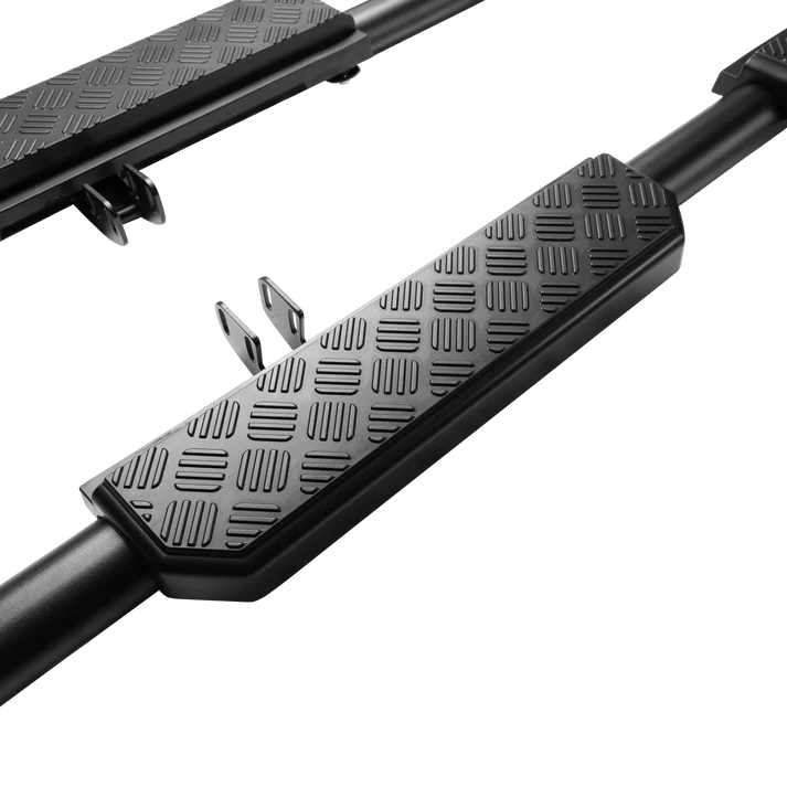 Land Rover Defender 110/130/OCTA URBAN Black Shadow Side Steps - Chequer Finish