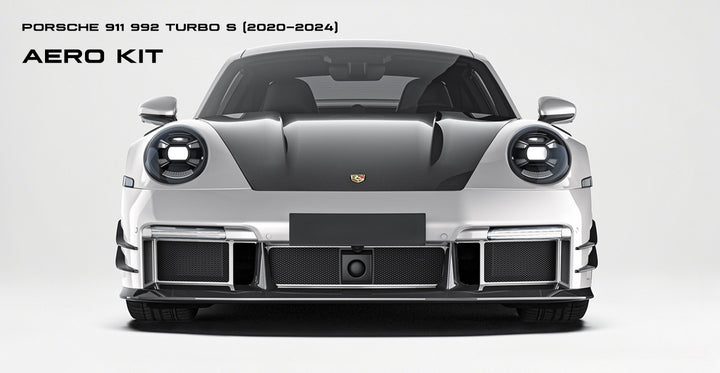 Porsche 911 992 Turbo | Turbo S Carbon Fiber Front Bumper| 2020–2024