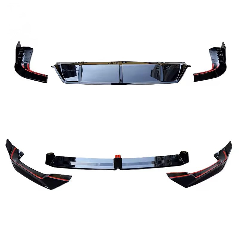 BMW X5 G05 LCI Gloss black MP style Aero kit