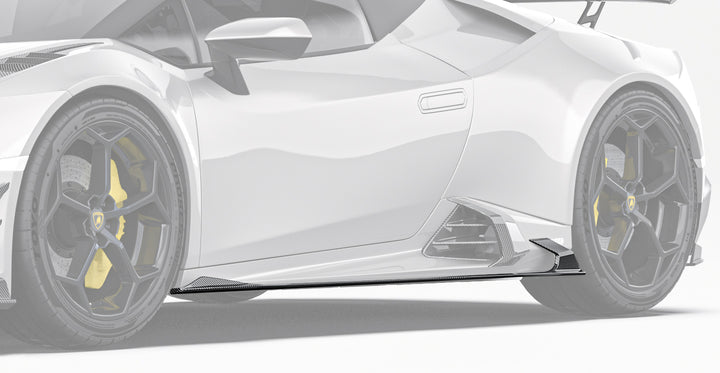 Lamborghini Huracan EVO Carbon Fiber Side Skirts