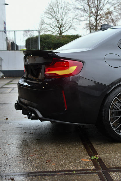 BMW M2 F87 Carbon diffuser with 3rd brake light