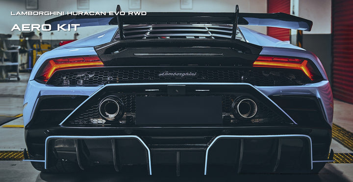 Lamborghini Huracan EVO Carbon Fiber Rear Canards
