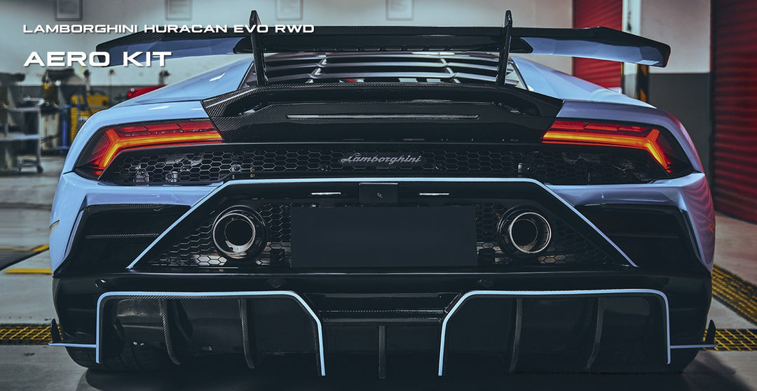Lamborghini Huracan EVO Carbon Fiber Rear Diffuser