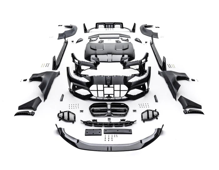BMW G82 M4 WIDEBODY KIT - OPTION 4 (W/O ADRO BUMPER, HOOD, & AT-R3)