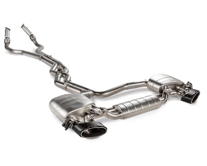 Akrapovič Titanium Exhaust System for Audi RS6 C8 Performance 2024