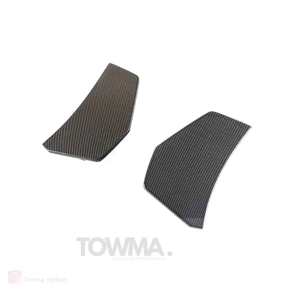 Audi R8 V10 Carbon achterbumper canards - #towmaperformanceparts#