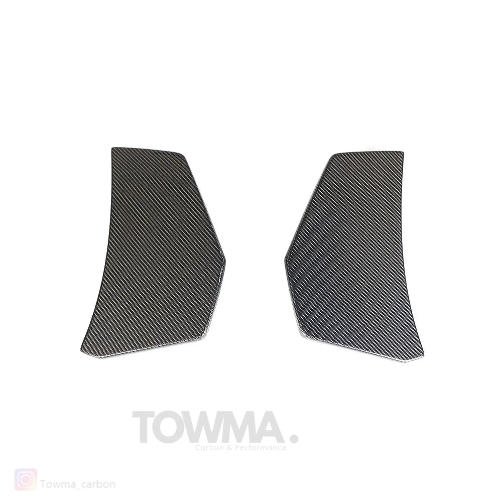 Audi R8 V10 Carbon achterbumper canards - #towmaperformanceparts#