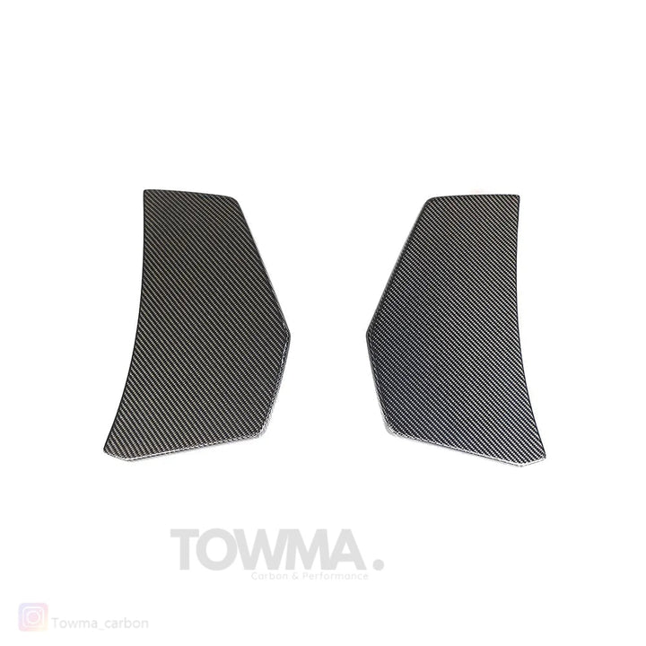 Audi R8 V10 Carbon achterbumper canards - #towmaperformanceparts#