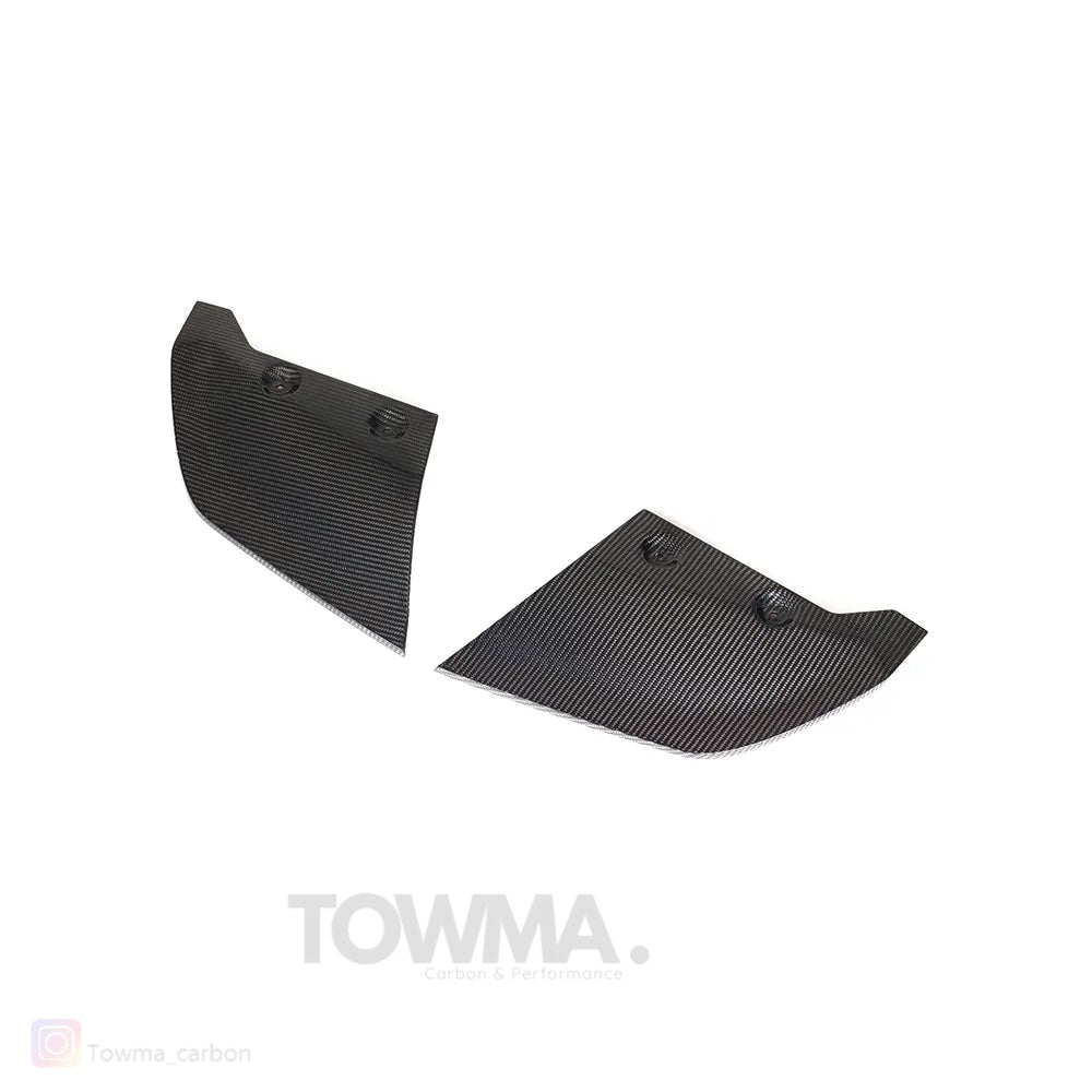 Audi R8 V10 Carbon achterbumper splitter - #towmaperformanceparts#