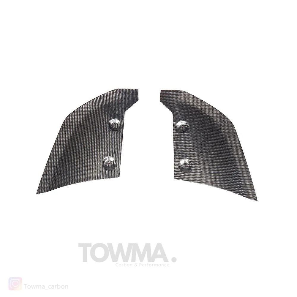 Audi R8 V10 Carbon achterbumper splitter - #towmaperformanceparts#