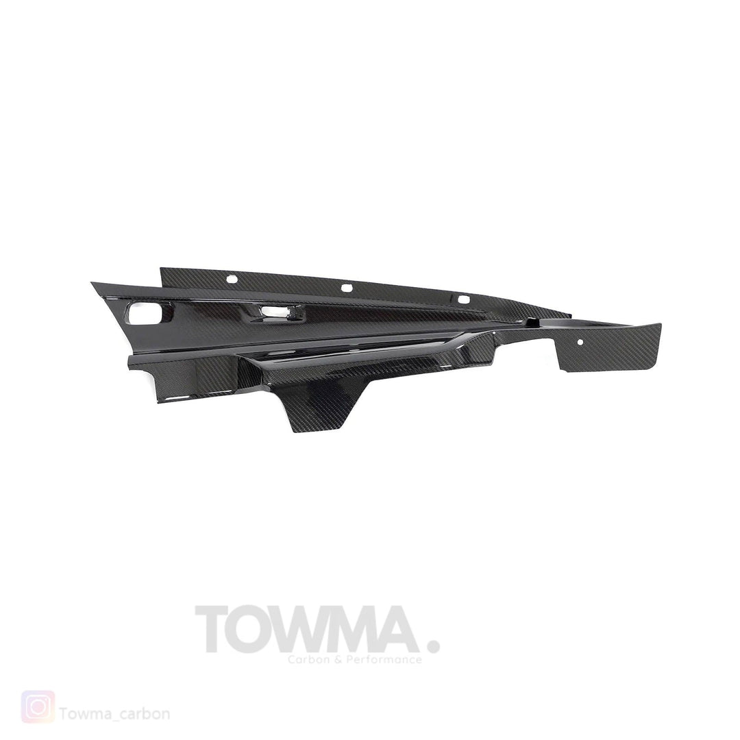 Audi R8 V10 Carbon motor ruimte covers - #towmaperformanceparts#