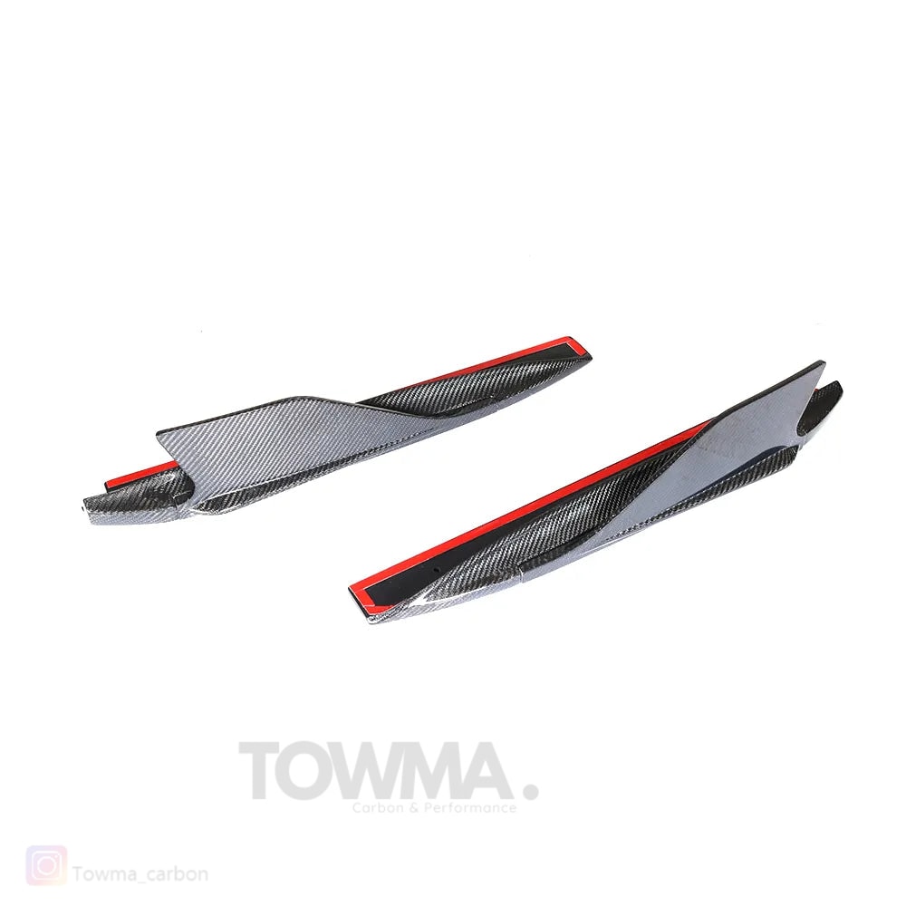 Audi R8 V10 Carbon side skirt splitter - #towmaperformanceparts#